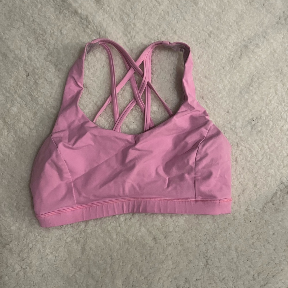 Lululemon Pink Sports Bra
